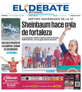 Cover of El Debate de Culiacán