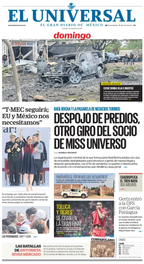 Cover of El Universal