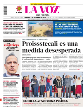 Cover of La Voz de la Frontera