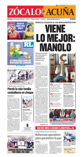 Cover of Zócalo Acuña