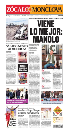 Cover of Zócalo Monclova