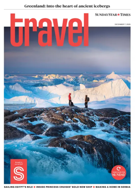 Cover of Sunday Star Times Travel