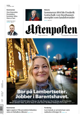 Cover of Aftenposten