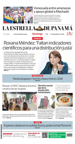 Cover of La Estrella de Panama