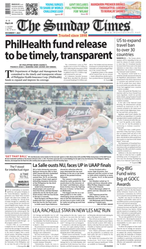 Cover of Manila Times