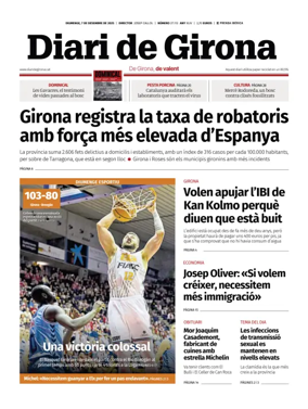 Cover of Diari de Girona