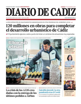 Cover of Diario de Cadiz