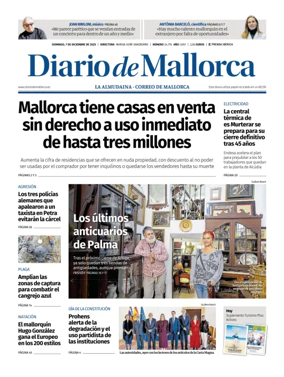 Cover of Diario de Mallorca