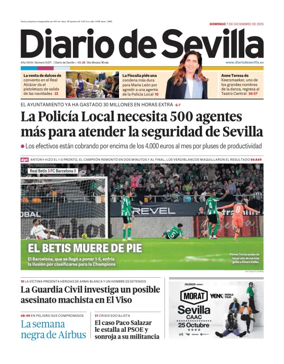 Cover of Diario de Sevilla