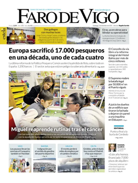 Cover of Faro de Vigo