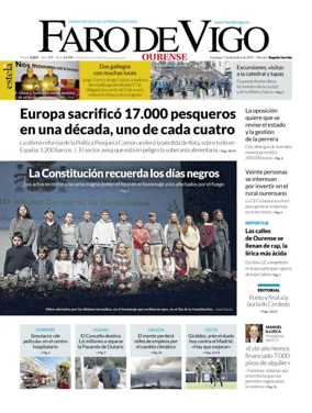 Cover of Faro de Vigo (Ourense)