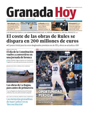 Cover of Granada Hoy