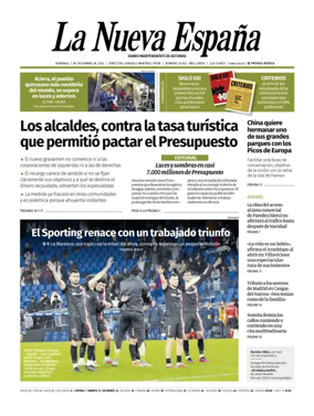 Cover of La Nueva Espana (Oriente)