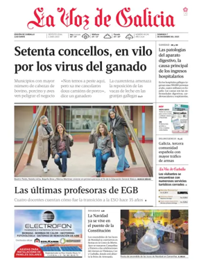 Cover of La Voz de Galicia (Carballo)