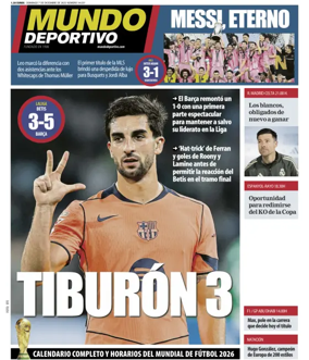 Cover of Mundo Deportivo (At. Madrid)