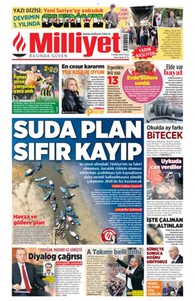 Cover of Milliyet