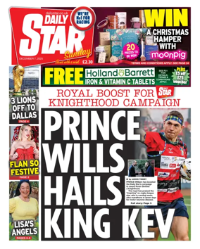 Cover of Daily Star Sunday