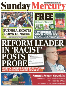 Cover of Sunday Mercury