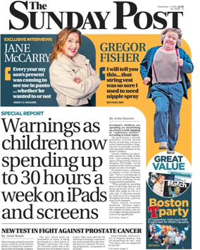 Cover of The Sunday Post (Dundee)