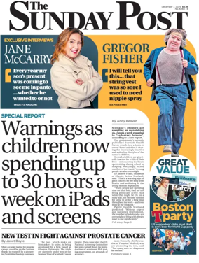 Cover of The Sunday Post (Inverness)