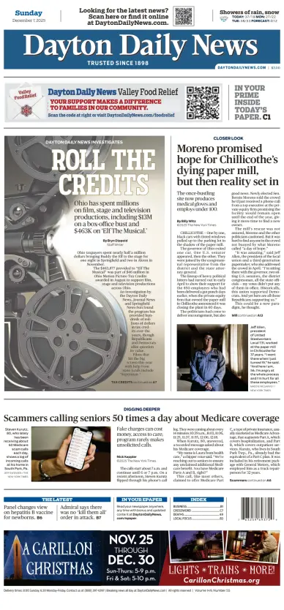 Cover of Dayton Daily News