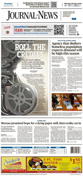 Cover of Hamilton Journal News