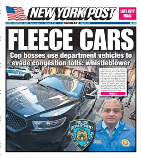 Cover of New York Post