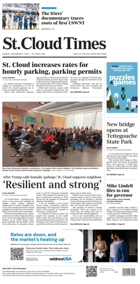 Cover of St. Cloud Times