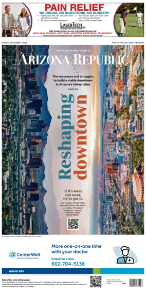 Cover of The Arizona Republic