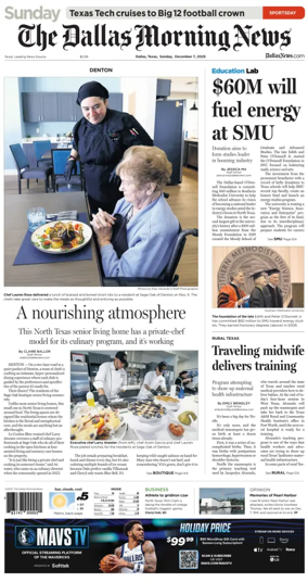 Cover of The Dallas Morning News