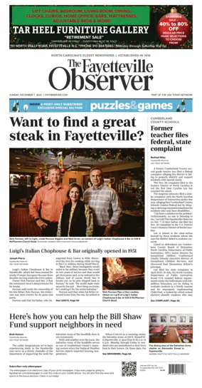 Cover of The Fayetteville Observer