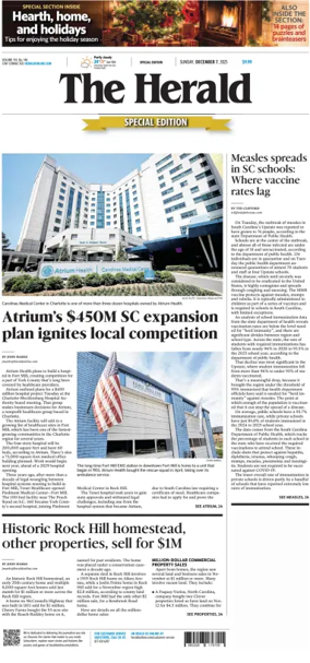 Cover of The Herald (Rock Hill)