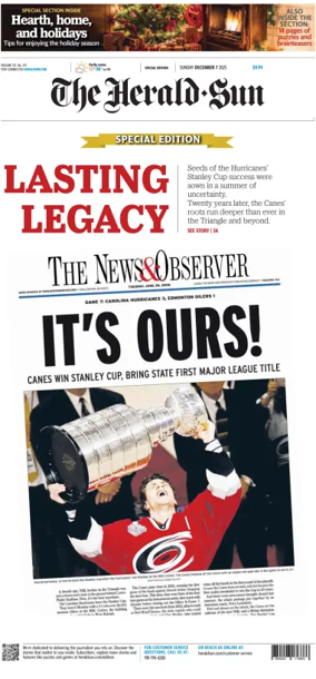 Cover of The Herald-Sun (Sunday)