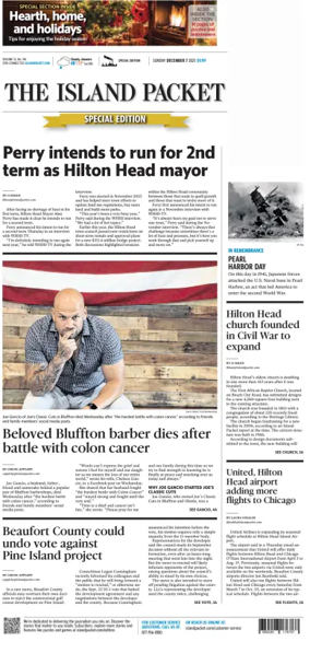 Cover of The Island Packet (Sunday)