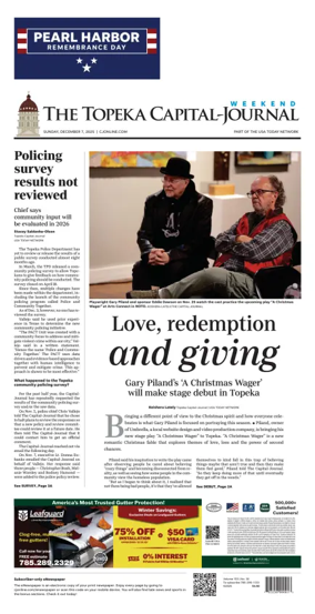 Cover of The Topeka Capital-Journal