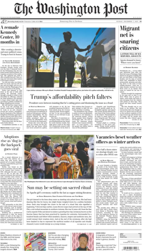 Cover of The Washington Post Sunday