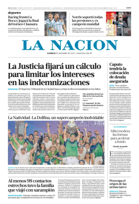 Cover of La Nacion