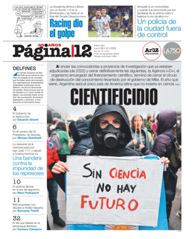 Cover of Pagina 12