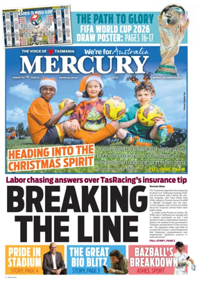 Cover of Mercury (Hobart)