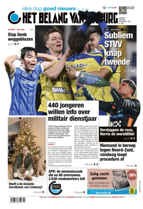 Cover of Het Belang van Limburg