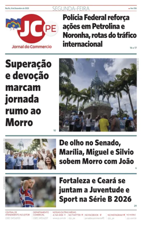 Cover of Jornal do Commercio