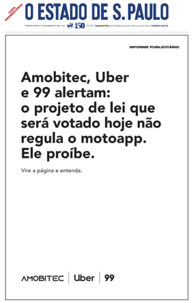 Cover of O Estado de S. Paulo