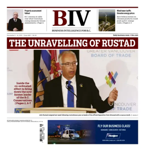 Cover of Business in Vancouver