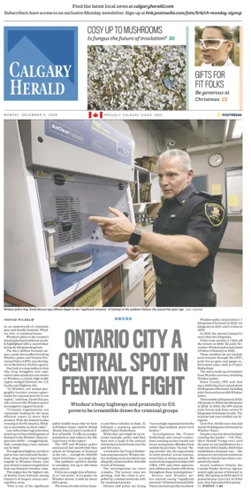 Cover of Calgary Herald