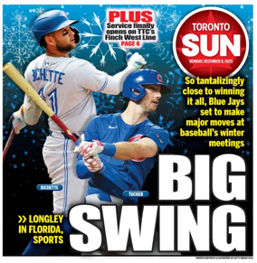 Cover of Toronto Sun