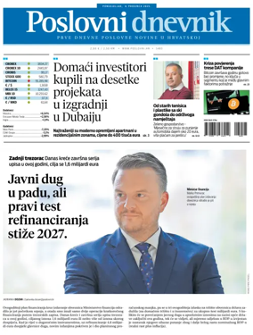 Cover of Poslovni Dnevnik