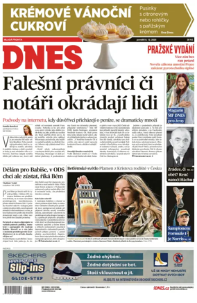 Cover of MF DNES