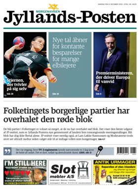 Cover of Jyllands-Posten