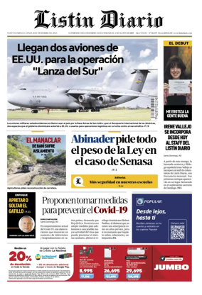 Cover of Listin Diario