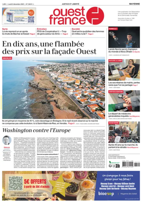 Cover of Ouest France (Laval)